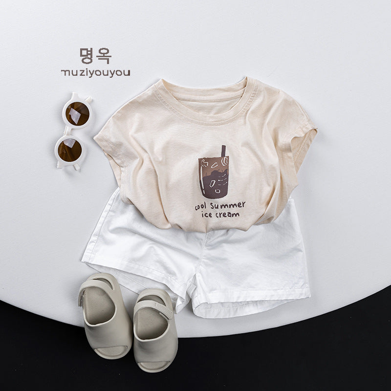 Kids Cotton Summer Shorts for Boys and Girls Casual Wear