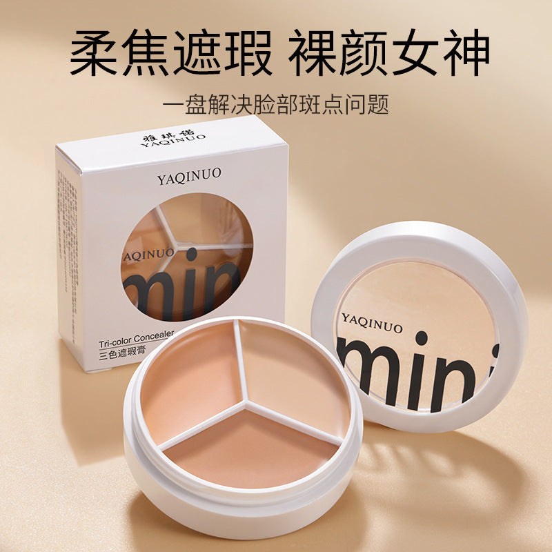 STOCK-Yakino 3-Color Concealer – Spot & Contour Foundation