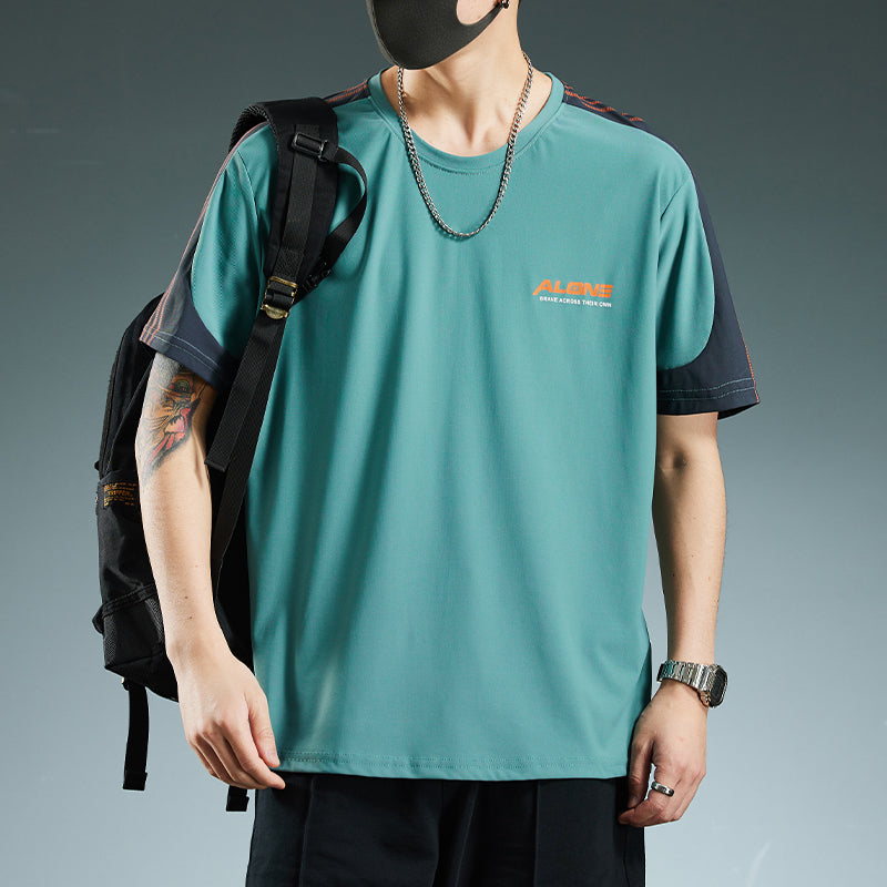 Boys’ Ice-Feel Quick-Dry Breathable Sports T-Shirt