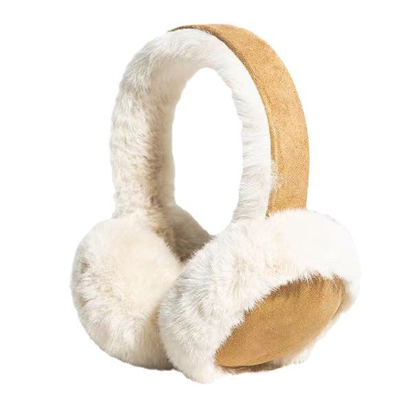 Suede Plush Earmuffs Adult Korean Style Winter Warm