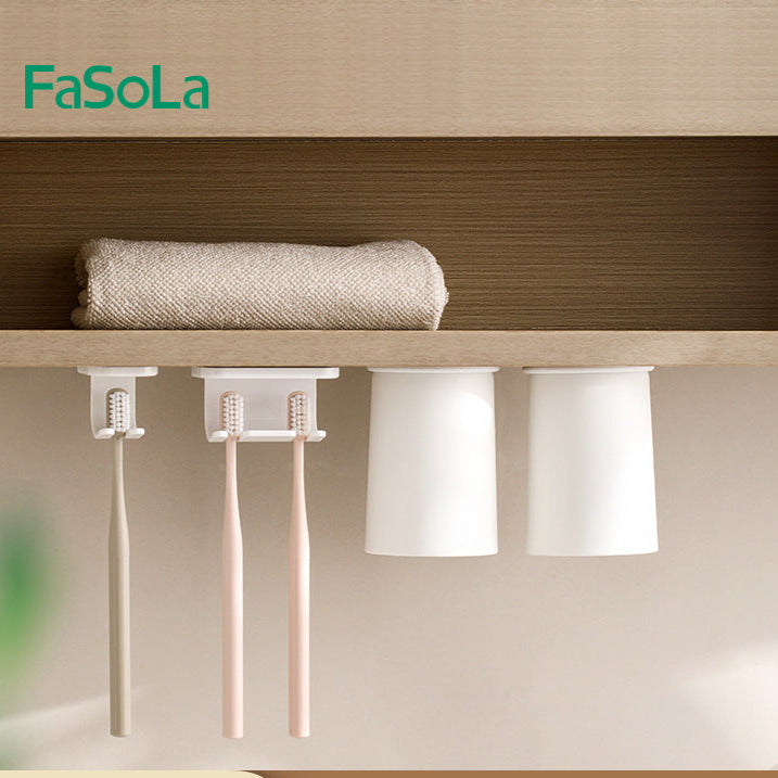 Magnetic Toothbrush Rack with Mouthwash Cup