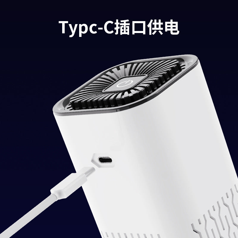 Desktop Negative Ion Air Purifier for Home, Office & Car