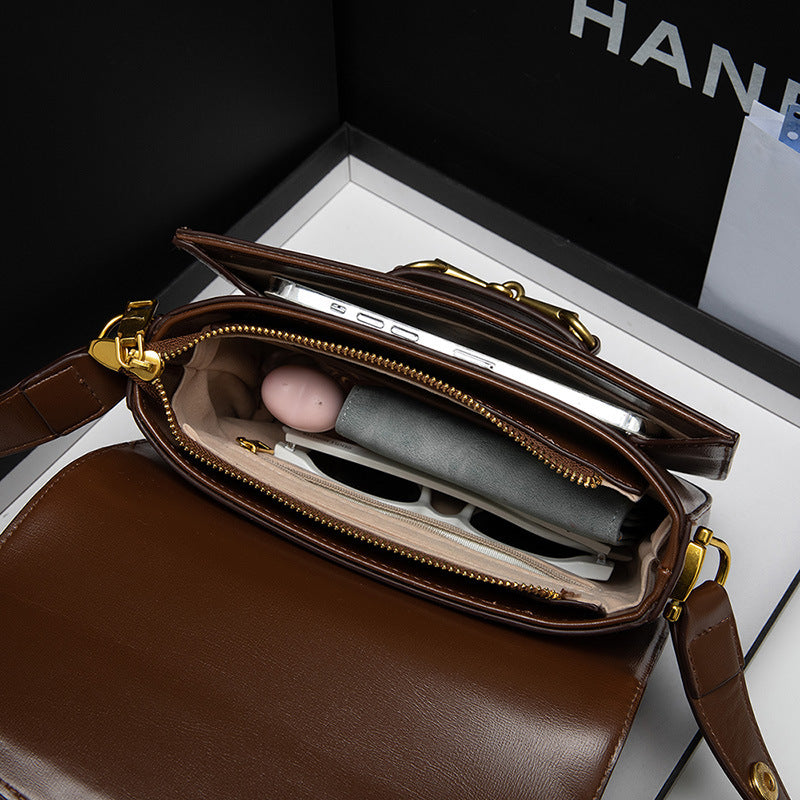 Genuine Leather 1955 Saddle Shoulder Underarm Bag Women
