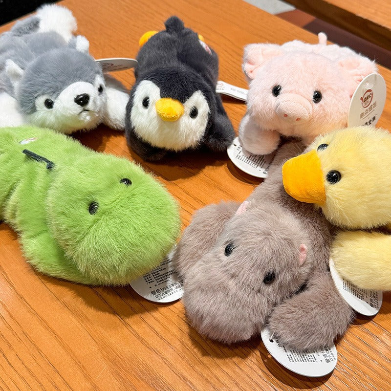 Palm Doll Plush Toy – Cute Penguin Dog Dinosaur for Kids