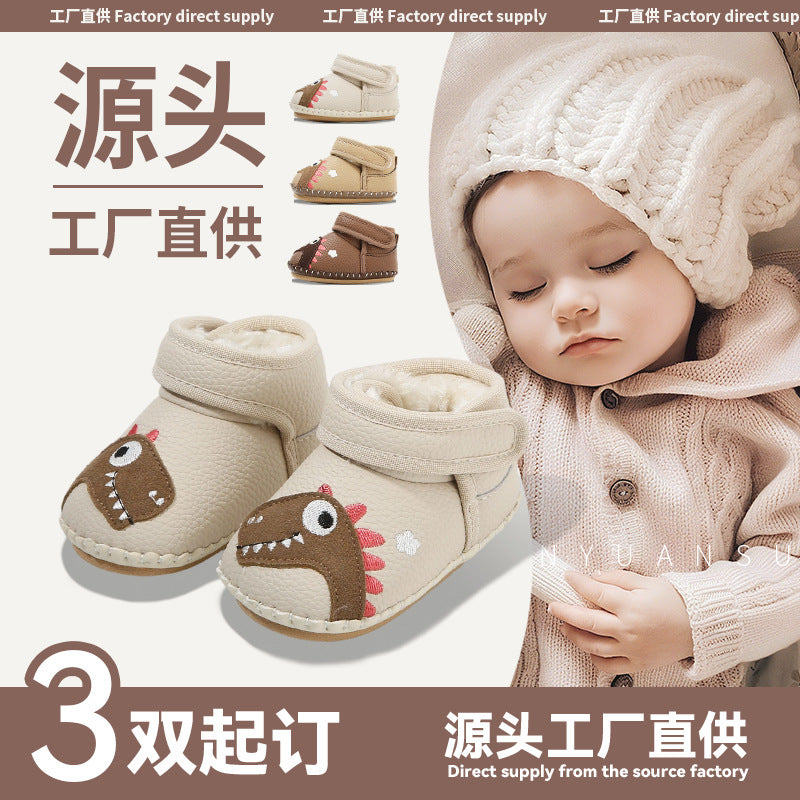 Infant Winter Cotton Snow Boots Soft Sole 3–12 Months