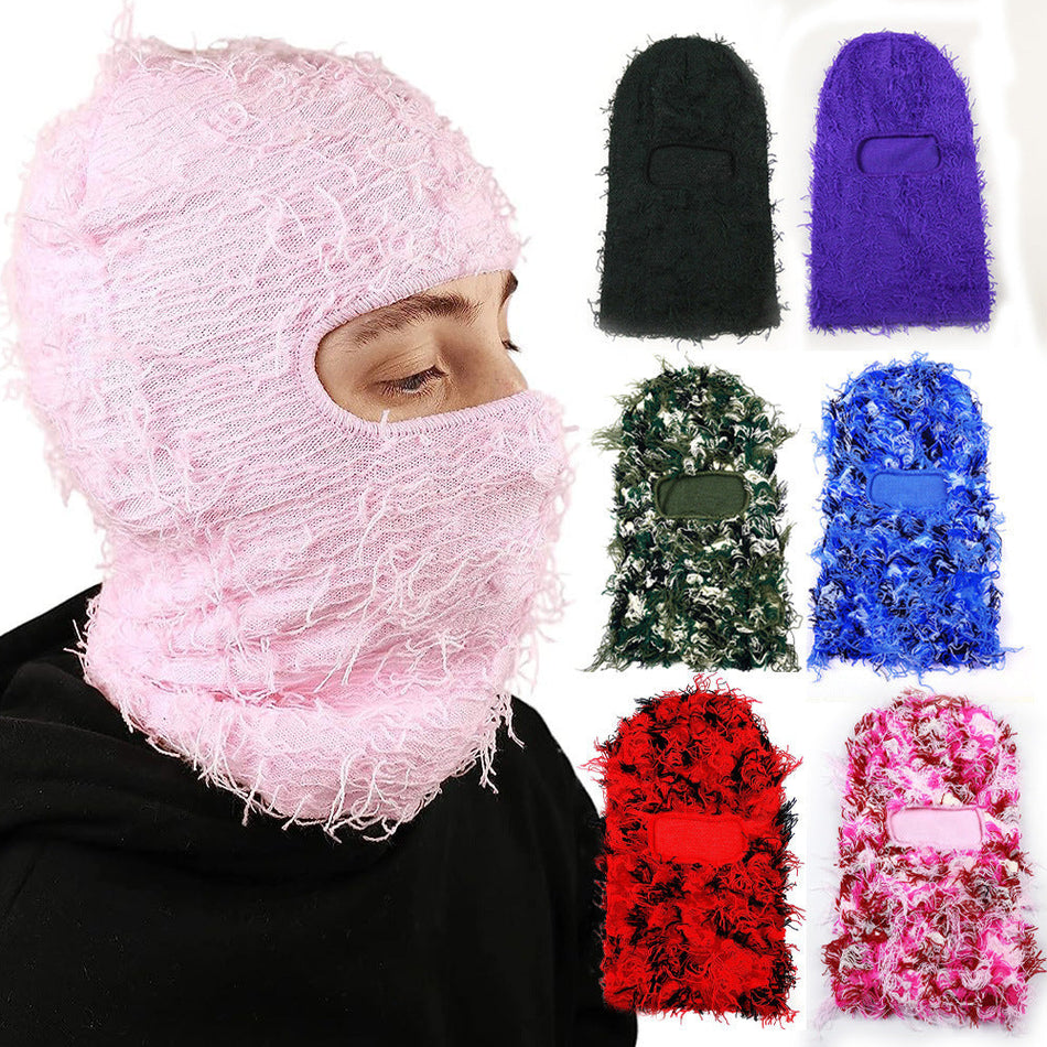 Vintage Woolen Balaclava – Halloween Ski Mask