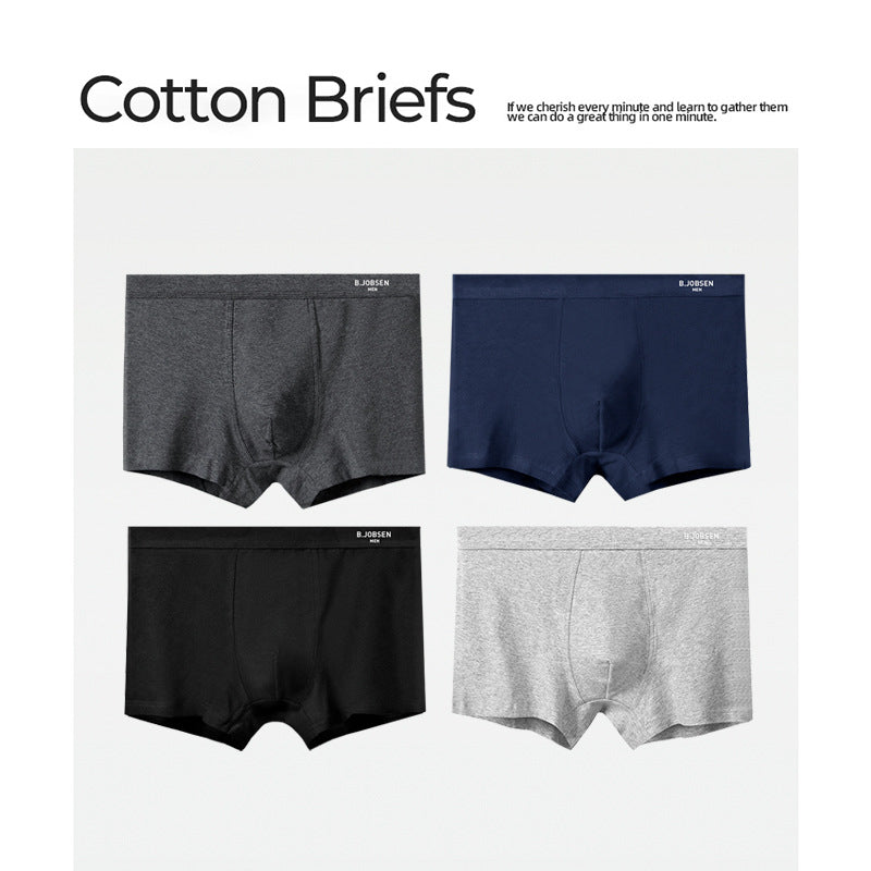 (Pack of 4)-Boys’ Antibacterial Cotton Boxer Shorts – Breathable