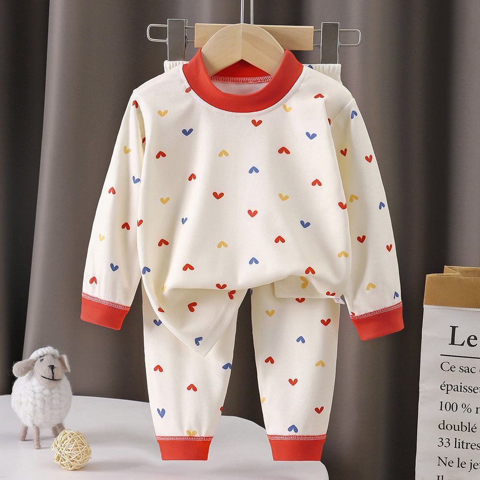 Kids Velvet Underwear Pajama Set