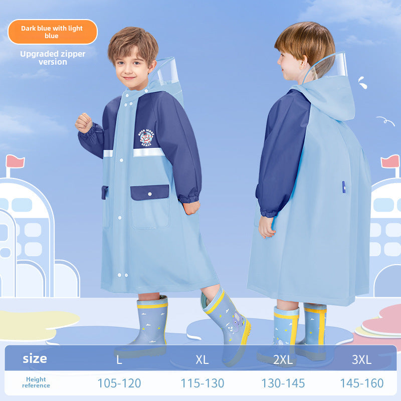Kids’ Waterproof Raincoat | Full Body with Bag Cover