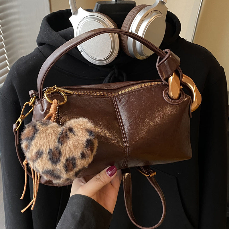 Women’s Retro Pillow Crossbody Single Shoulder Bag