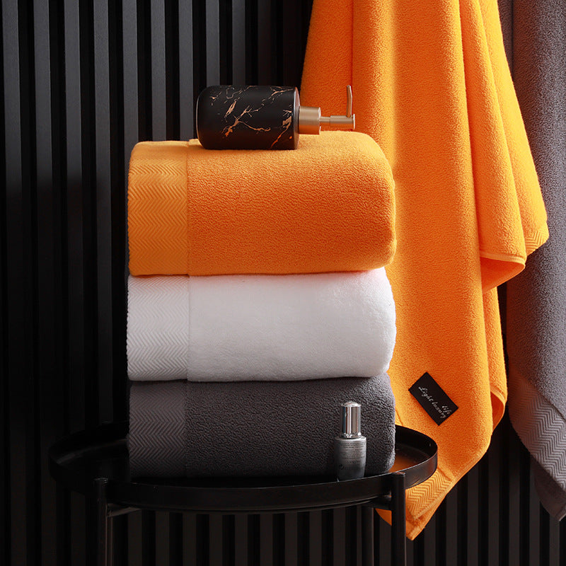 80×160cm Pure Cotton Luxury Bath Towel 780g Class A