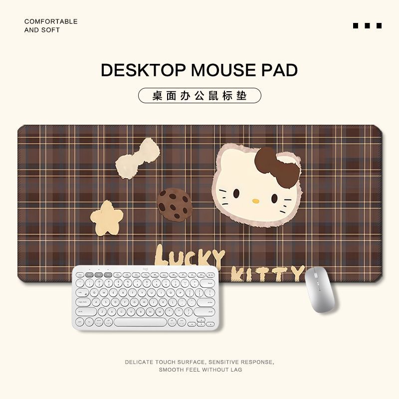 Hello Kitty Retro Oversized Desk Mouse Pad