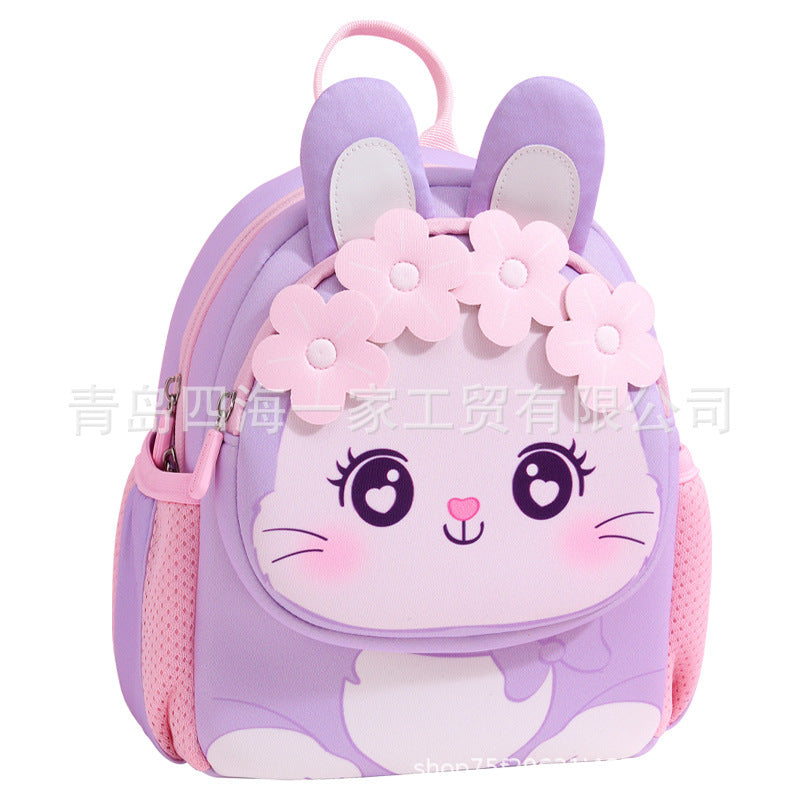 Cute Cartoon Kindergarten Backpack Lightweight Toddler School Bag