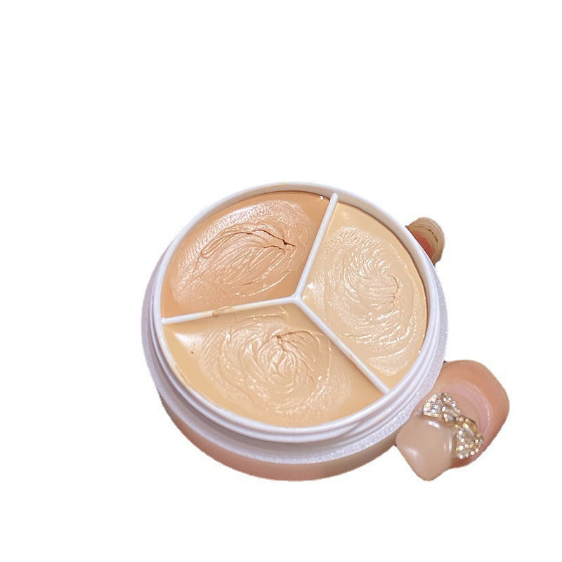 STOCK-Sweet Mint 3-Color Concealer Cream – Spots & Dark Circles