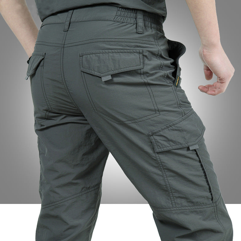 INSTOCK-Men’s Outdoor Waterproof Quick-Dry Cargo Pants