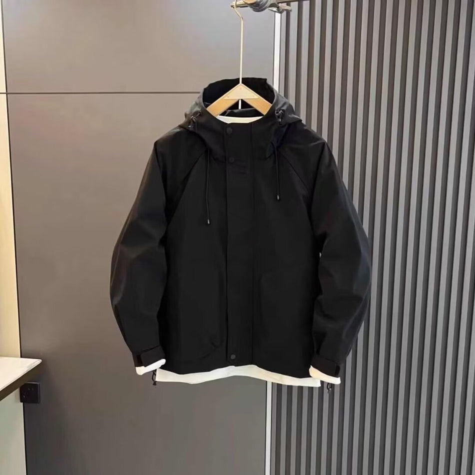 Men’s Spring & Autumn Hooded American-Style Jacket