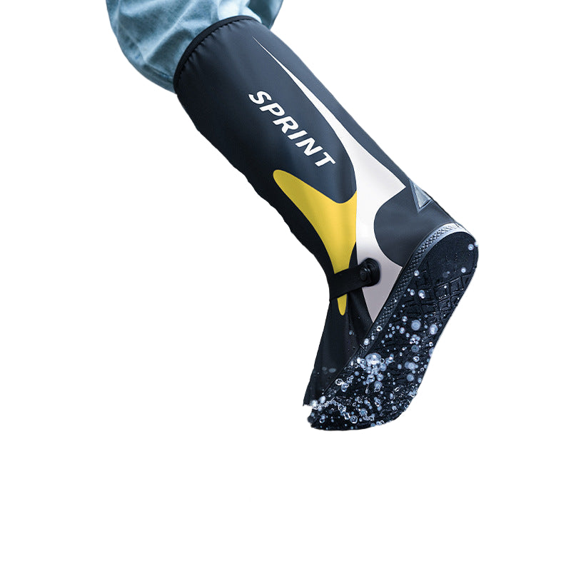 Unisex High Tube Rain Boots – Waterproof Non-Slip Outdoor Shoes