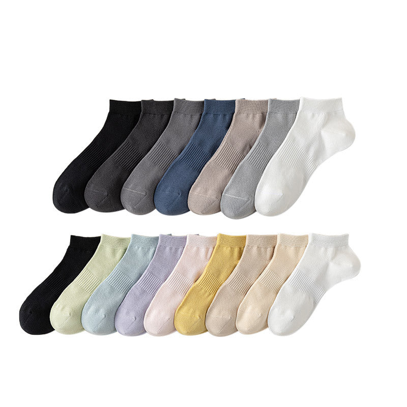 (PACK OF - 3 & 5) Men’s Summer Cotton Socks – Thin, Breathable &