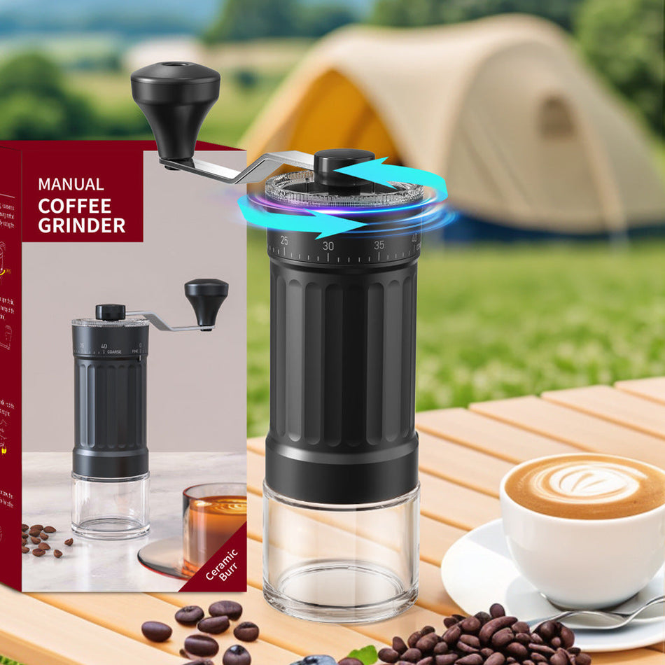 Adjustable Manual Coffee Bean Grinder