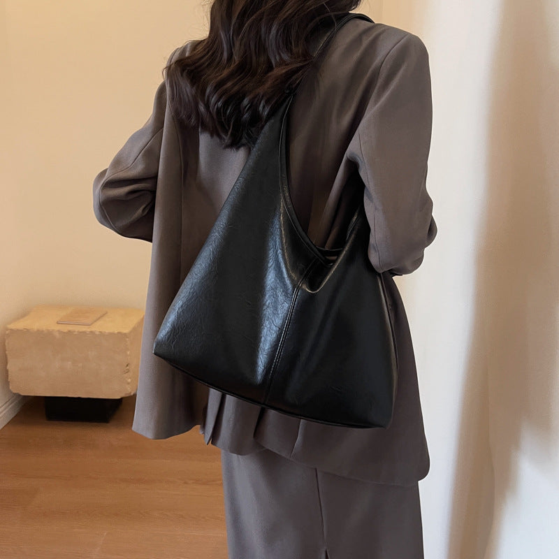 Retro Tote Bag – Women’s Large Capacity Shoulder Handbag