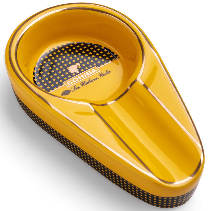 COHIBA Ceramic Cigar Ashtray – Single Cigar Classic