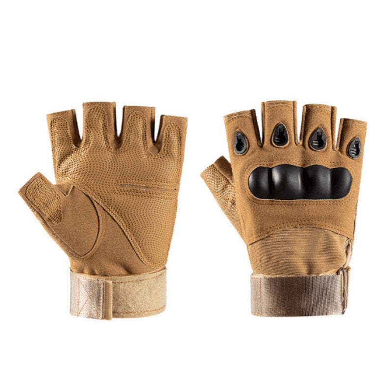 Tactical Half-Finger Gloves – Outdoor & Gym-Ready