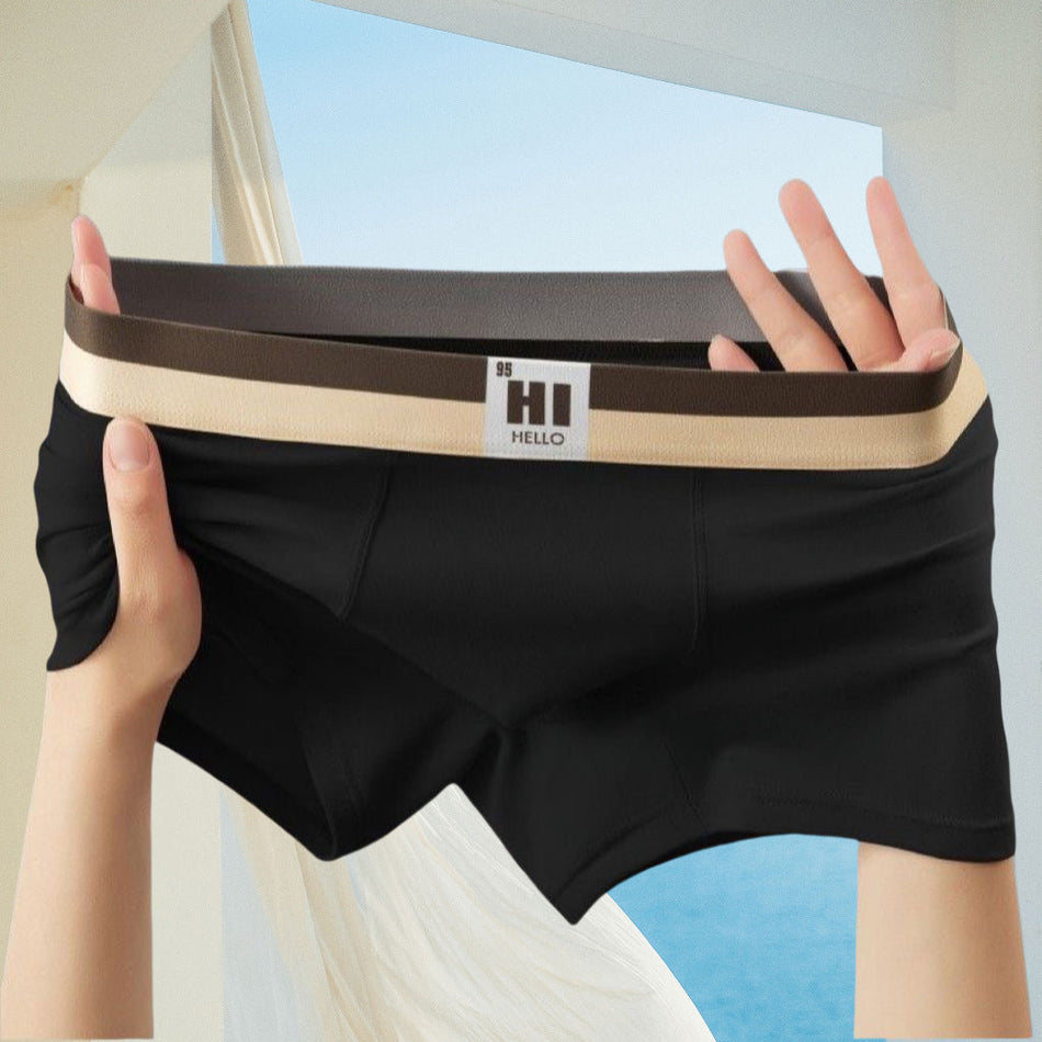Pack of 5 (Soft Breathable Boxer Shorts – Solid Color Comfort)
