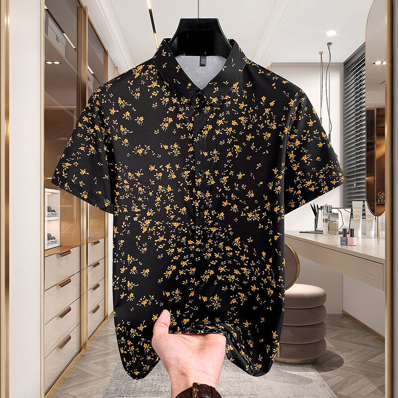 Men's Floral Shirt | Trendy Casual Summer Top