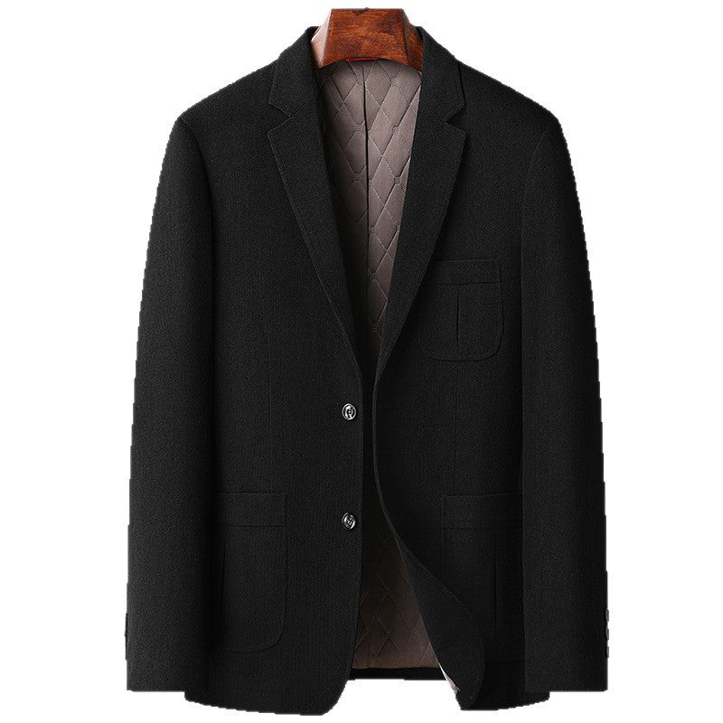 Men’s Corduroy Quilted Suit Jacket – Warm Winter Casual
