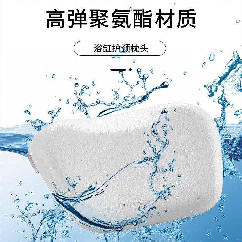 Installation-Free Spa Bathtub Headrest for Home & Hotel
