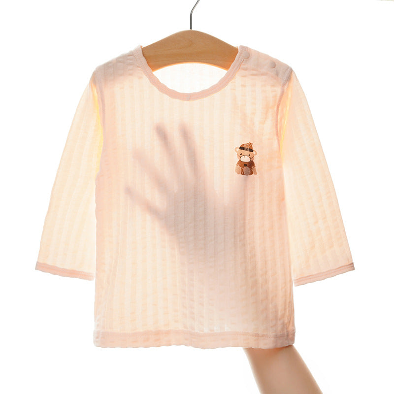 Baby Summer Pajamas – Thin Cotton AC Sleepwear Set