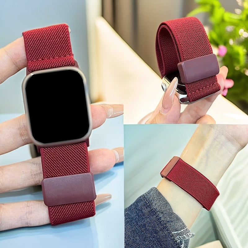 Elastic Magnetic Watch Strap for Apple Huawei Samsung