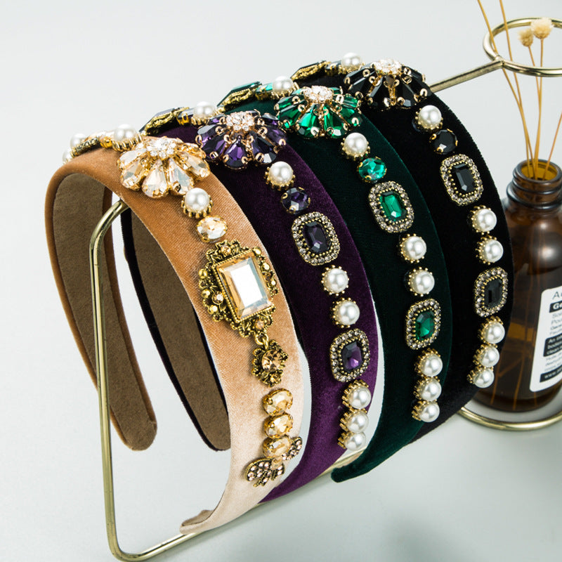 Heming Baroque Crystal Headband