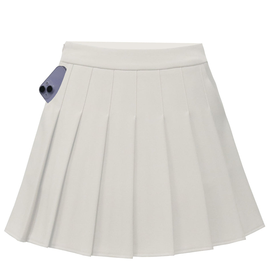 Trendy High-Waisted Pleated Skirt for Women – Summer Style