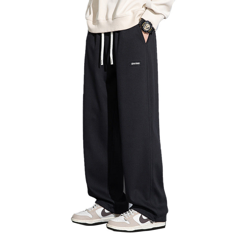 Autumn Activewear Sweatpants Men’s Loose Wide-Leg