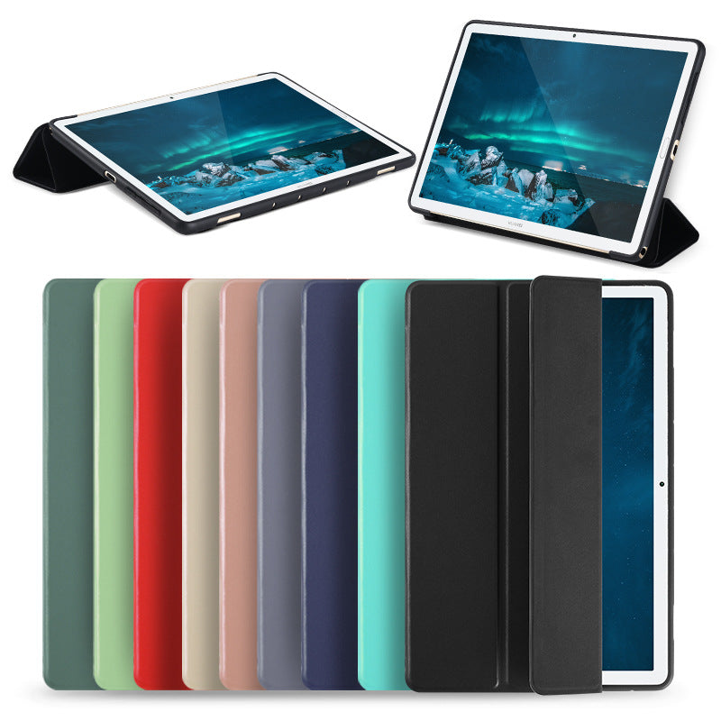 10.4–11 Inch Magnetic Leather & Soft Silicone Tablet Case