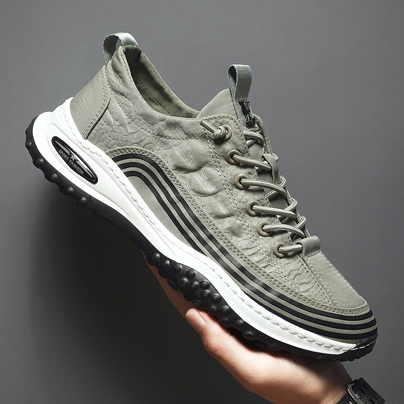 STOCK-Men's Canvas Sports Shoes | Trendy & Breathable