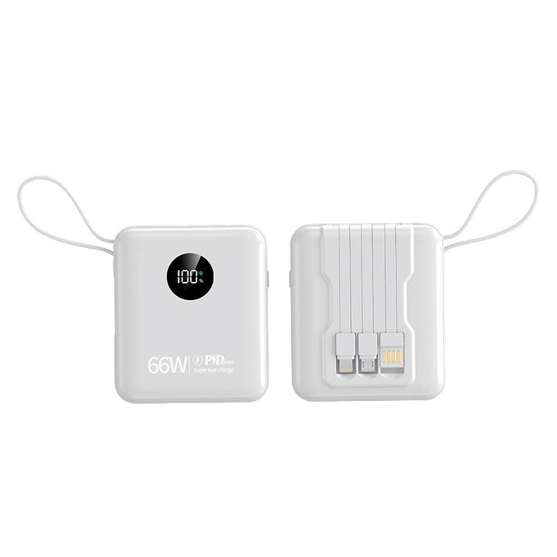 Mini Built-In Cable Power Bank | 20000mAh 2025