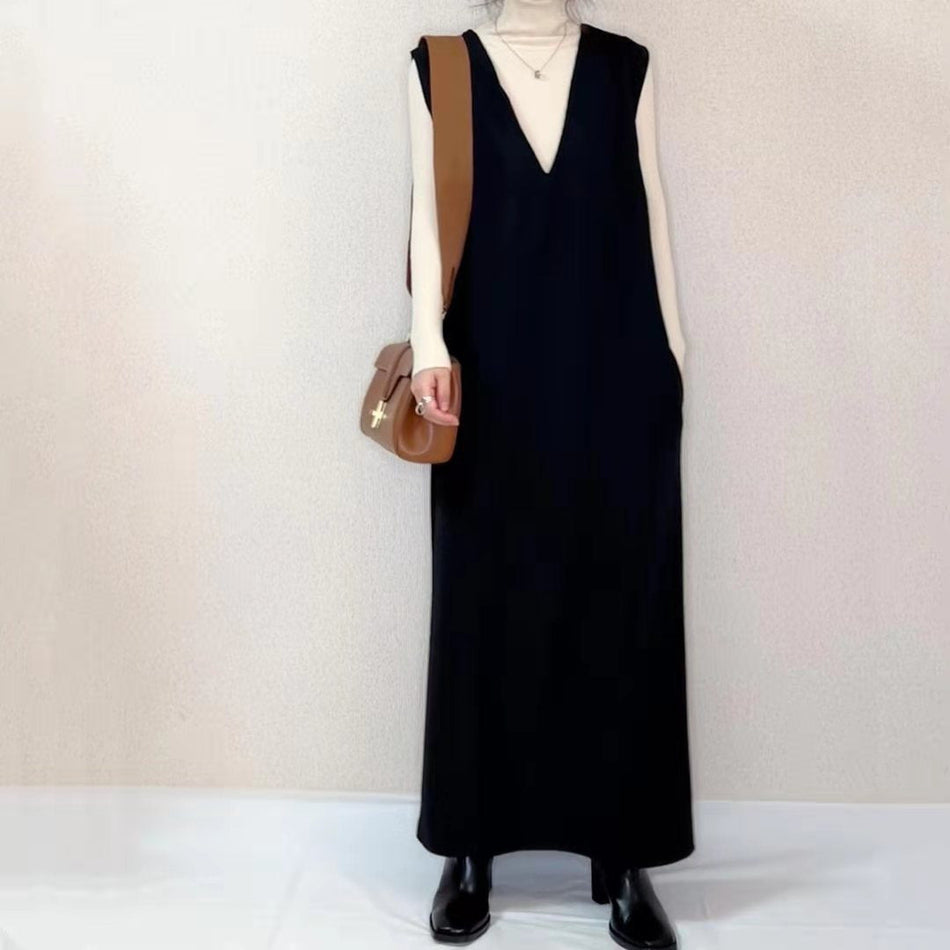 Sleeveless Vest Dress