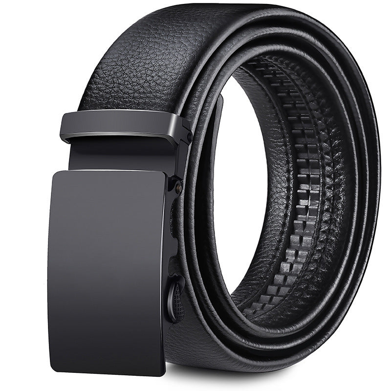 Factory Direct Men’s Leather Belt – Automatic Casual Style