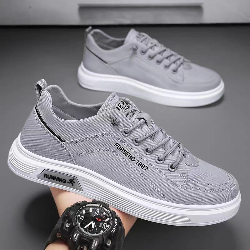 2025 Summer Men’s Canvas Low-Top Casual Sneakers