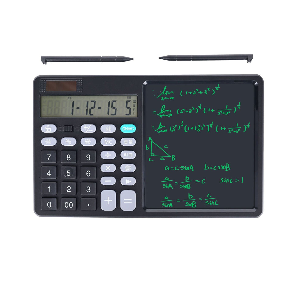 Office Accounting Calculator Solar Voice Dual Power Portable