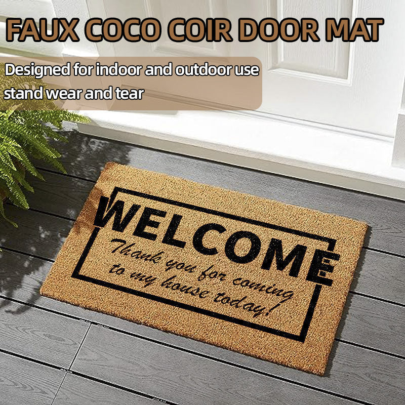 Imitation Coconut Palm Non-Slip Entrance Door Floor Mat