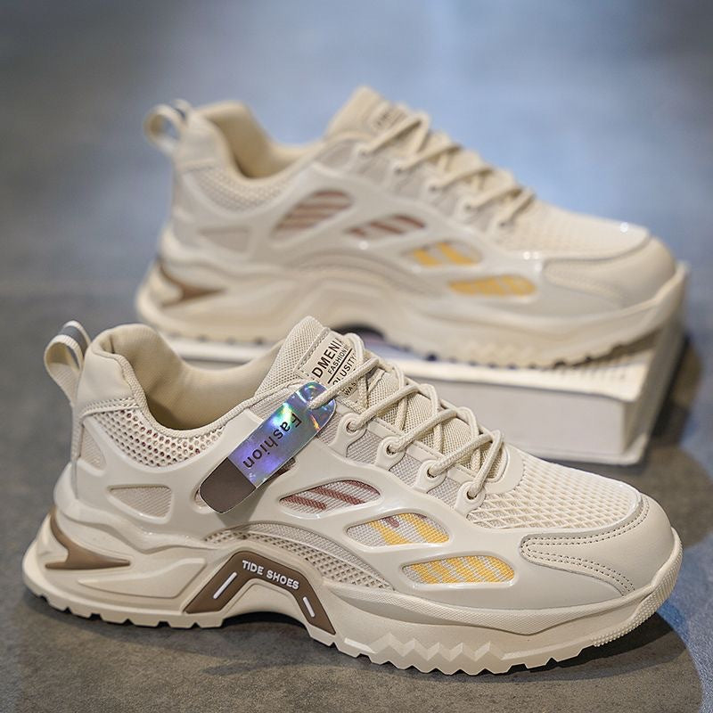 INSTOCK- Men’s Mesh Sports Shoes – Summer Korean-Style Casual