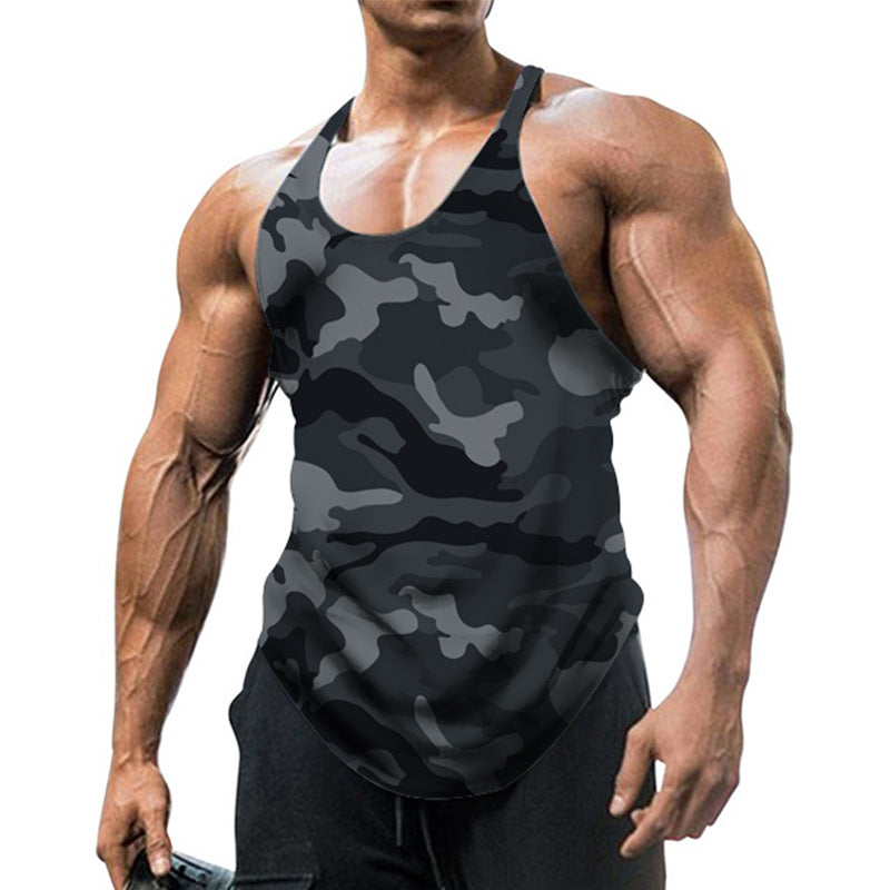 Men’s Camouflage Sleeveless Vest