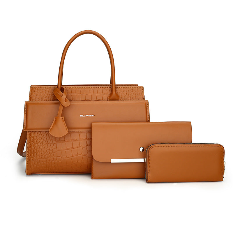 Multi-Piece Large-Capacity Fashion Women's Shoulder Bag
