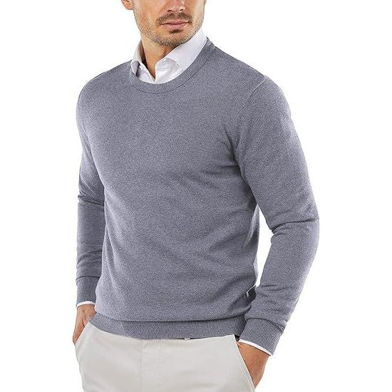 INSTOCK- Men's Round-Neck Pullover – Autumn Winter Casual Knit