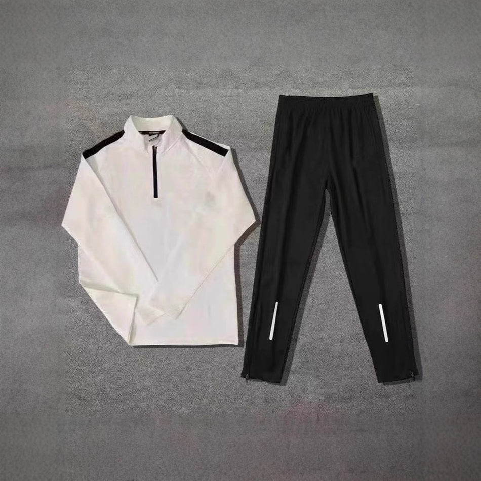 Men's Quick-Dry Zip Training Top – Long Sleeve Fitness