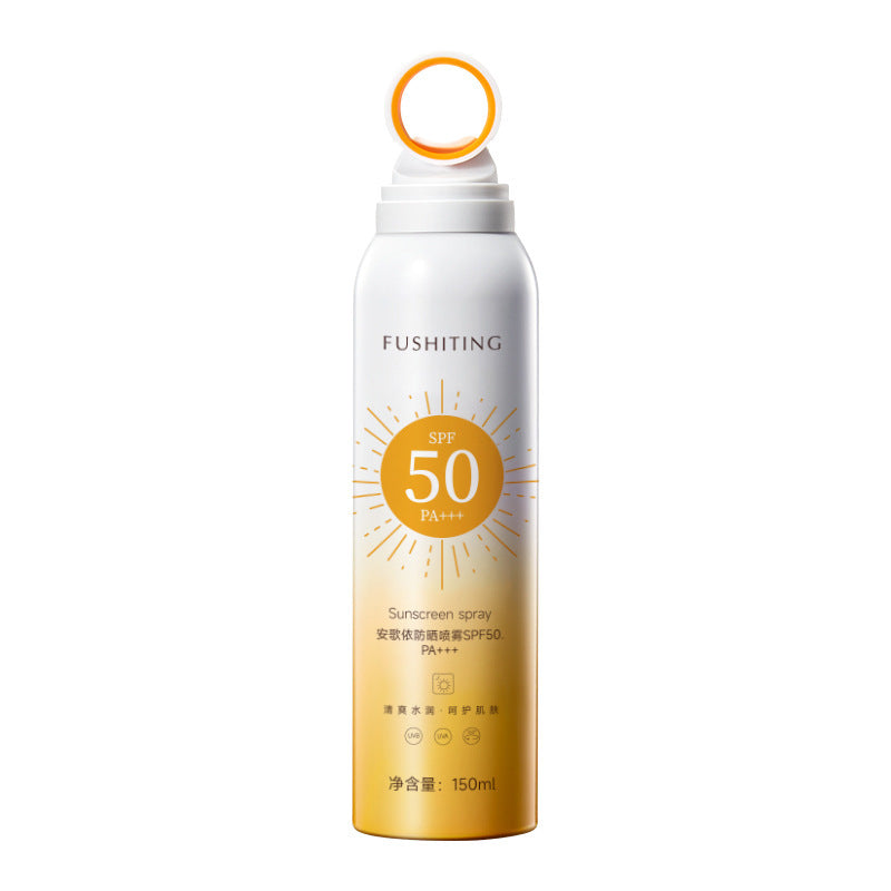 Fu Shiting Sunscreen Spray – UV Protection, Non-Greasy &