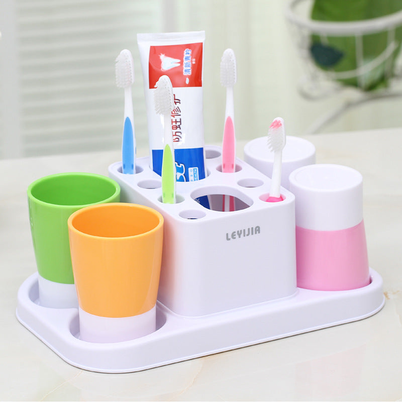 Stylish Family Toothbrush & Mouthwash Cup Set (3 Cups)